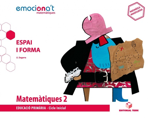 [9788430738267] PROJECTE MATEMÀTIQUES 2N.PRIMARIA. EMOCIONA'T. ESPAI I FORMA. CATALUNYA 2019