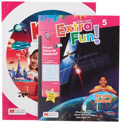[9781380053473] KIDS CAN! 5 Activity Book, ExtraFun