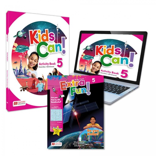 [9781380053411] KIDS CAN! 5 Activity Book, ExtraFun