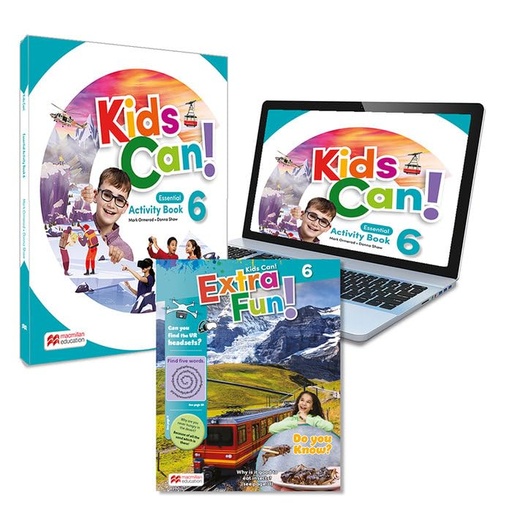 [9781380053756] KIDS CAN! 6 Activity Book, ExtraFun ESSENTIAL REFUERZO