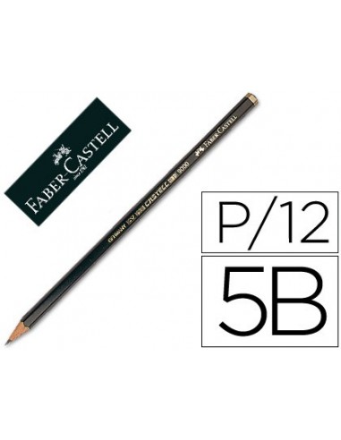 [FAB119005] Lapices de grafito faber 9000 5b unidad.
