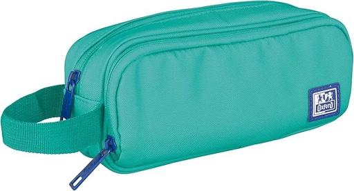 [OXF3CV ] Oxford B-Smart, Estuche Escolar 3 Compartimentos verde