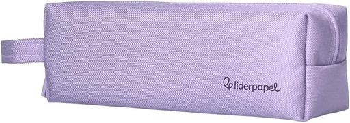 [PX41] ESTUCHE PORTATODO LIDERPAPEL CLASSIC RECTANGULAR CON ASA 210X70MM LILA