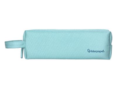 [PX43] ESTUCHE PORTATODO LIDERPAPEL CLASSIC RECTANGULAR CON ASA 210X70MM AZUL CELESTE