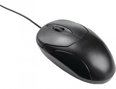 [KF04368] RATON Q-CONNECT OPTICO 800 DPI USB 1,5 GHZ NEGRO CON CABLE