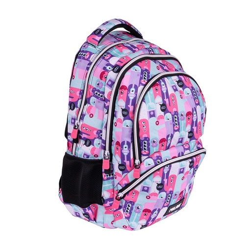 [MIL624604-ALN2] Mochila escolar 4 cremalleras (25 L) serie especial Aliens 2 46x32x5cm