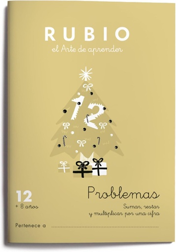 [RUBOP12] Rubio PR-12 - Cuaderno problemas (Operaciones y Problemas RUBIO)