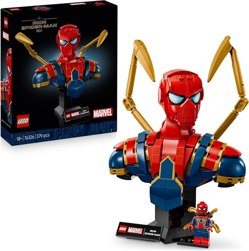 [LE76326] Busto de Iron Spider-Man LEGO 76326