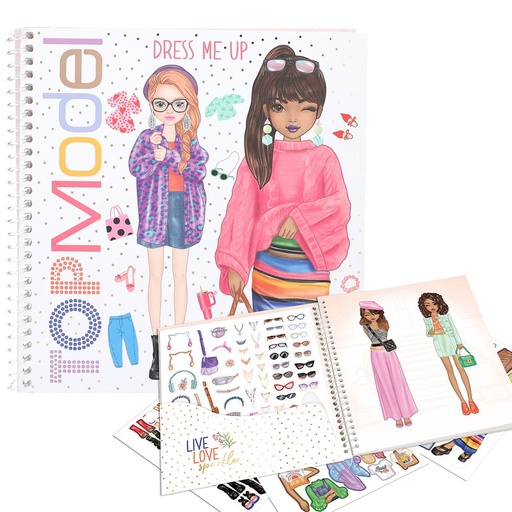[TM0013804] TOPModel cuaderno Dress Me Up TOPMODEL 13804