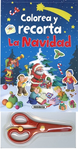 [9788467780550] Colorea y recorta la Navidad