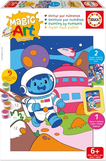 [E20406] NUMBER ART +6 ESCENA ESPAC F EDUCA 20406