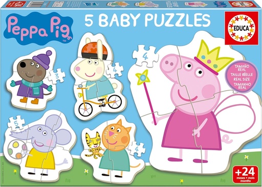 [E20318] BABY PUZZLES PEPPA PIG FSC(R EDUCA 20318
