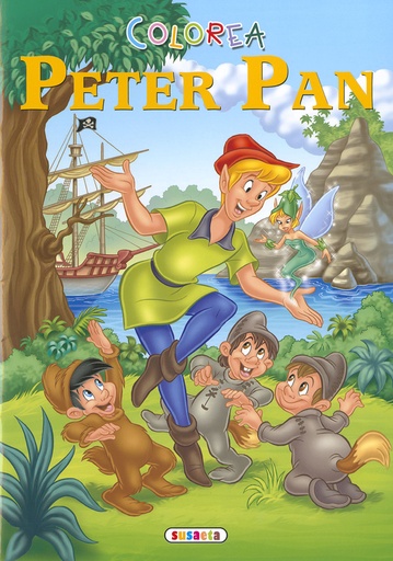 [9788467777888] Colorea Peter Pan