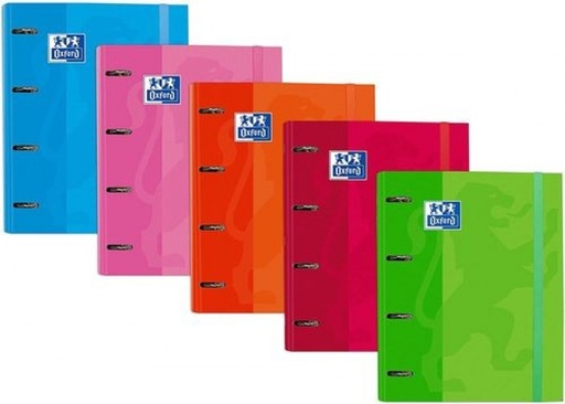 [8412771015190] CARPEBLOC A4+ 4 ANELLES 35MM RECANVI 5 COL. TENDENCIA