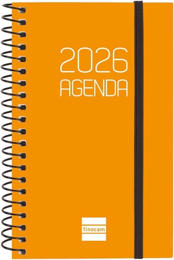 [742722926] AGENDA FINOCAM OPAQUE E3 SVH 2026 TARONJA CAT+ 742722926