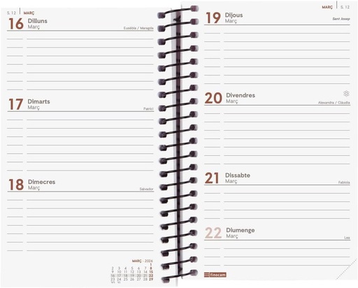 [742721026] AGENDA FINOCAM OPAQUE E3 SVH 2026 BLAU CAT+ 742721026