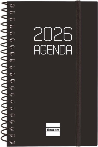 [742726026] AGENDA FINOCAM OPAQUE E3 SVH 2026 NEGRE CAT+ 742726026