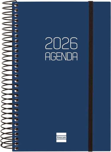 [742931026] AGENDA FINOCAM OPAQUE ES 1DP 2026 BLAU CAT+ 742931026