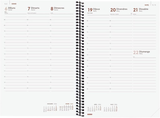 [742841026] AGENDA FINOCAM OPAQUE E11 SVV 2026 BLAU CAT+ 742841026