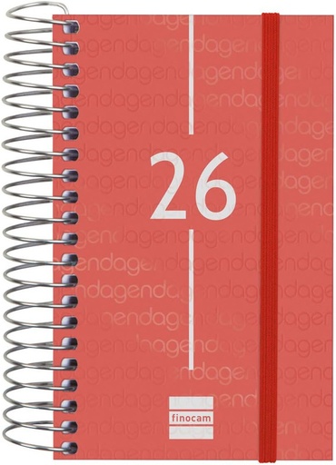 [741123026] AGENDA FINOCAM YEAR E3 1DP 2026 VERMELL C/\T+ 741123026