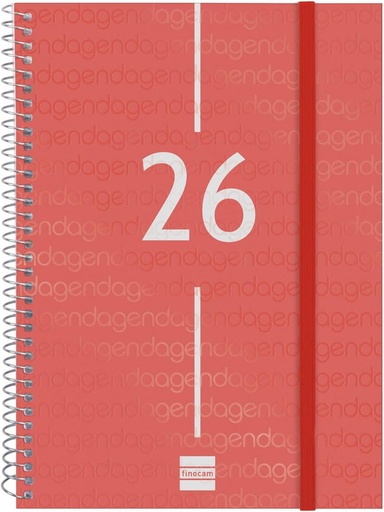 [741503026] AGENDA FINOCAM YEAR E10 SVH 2026 VERMELL CAT+ 741503026