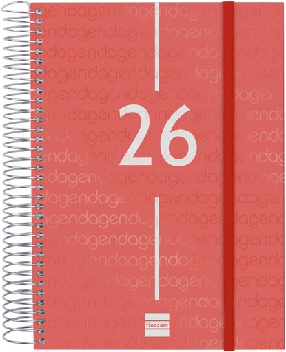 [741143026] AGENDA FINOCAM YEAR E10 1DP 2026 VERMELL CAT+ 741143026