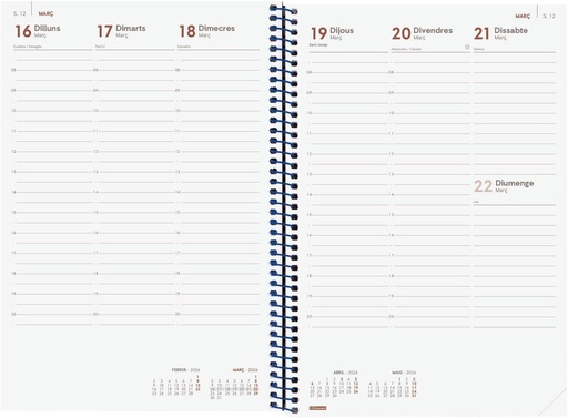 [742091026] AGENDA FINOCAM YEAR E11 SVV 2026 BLAU CAT+ 742091026