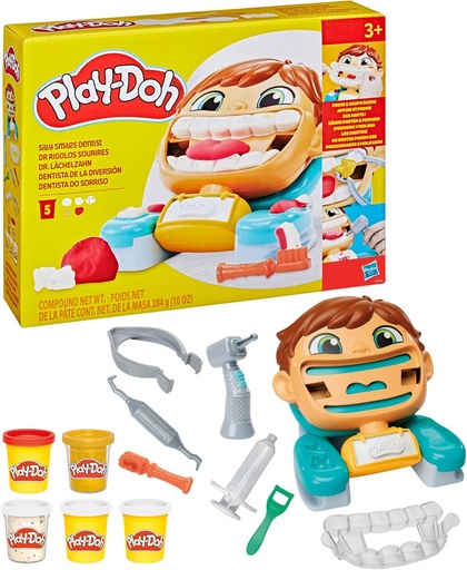 [074-G0490] PLAY-DOH NUEVO DENTISTA BROMISTA
