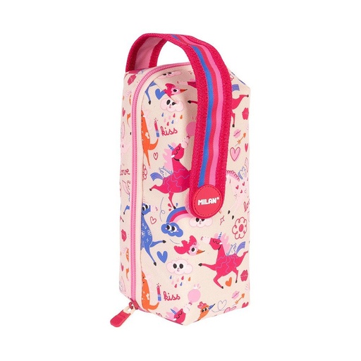 [MIL08872-FLC] Kit 4 estuches con contenido serie especial Flowicorn MILAN 25x11.5x11cm