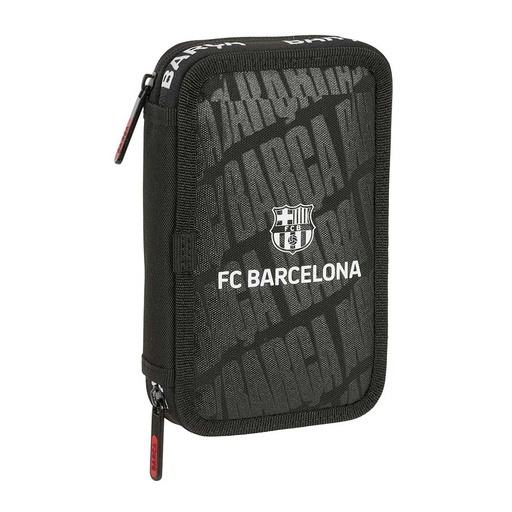 [412625854] PLUMIER DOBLE PQÑO 29 pcs F.C. BARCELONA 12.5x19.5x4cm