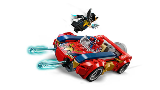 [LE76336] Coche de Spider-Man vs. Lobezno Venomizado 76336
