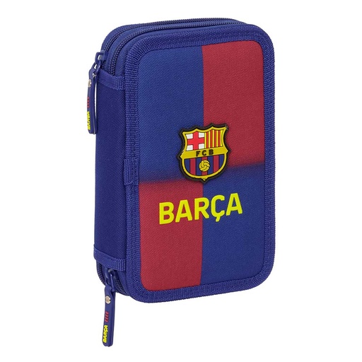 [412529854] PLUMIER DOBLE PQÑO 29 pcs F.C.BARCELONA 1ª EQUIP. 25/26 12.5x19.5x4cm