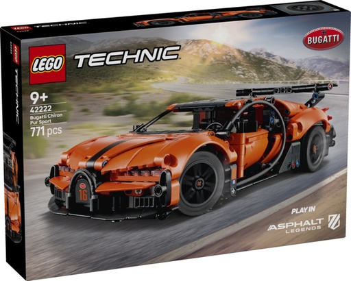 [LE42222] Hipercoche Bugatti Chiron Pur Sport LEGO 42222