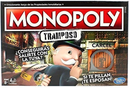 [456-E1871] MONOPOLY TRAMPOSO HASBRO GAMING E1871
