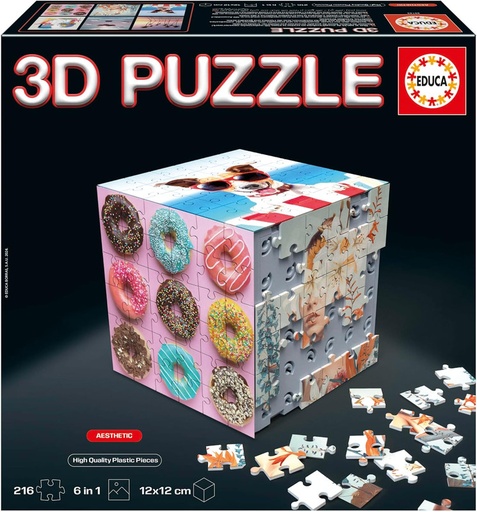 [E20125] 3D PUZZLE AESTHETIC FSC(R)  EDUCA 20125