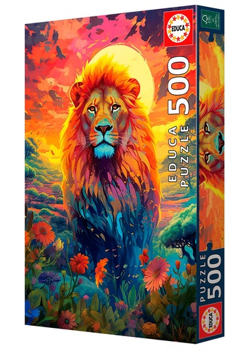 [E20261] PUZZLE 500 MIRADA MAJESTUOSA LEÓN F EDUCA 20261
