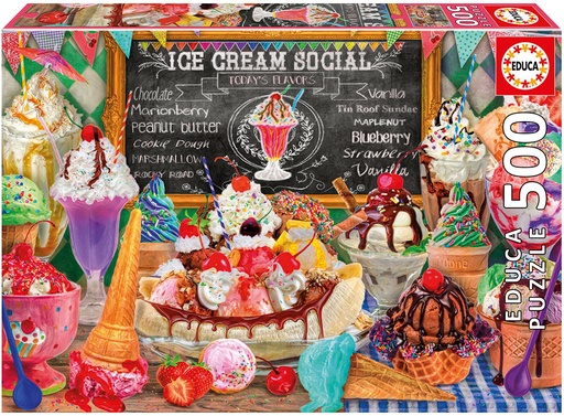 [E20251] PUZZLE 500 HELADERÍA FSC EDUCA 20251