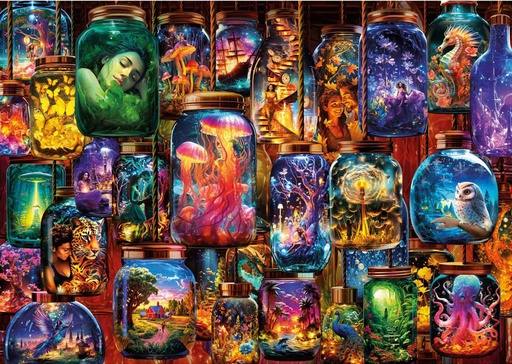 [E20572] PUZZLE 2000 SUEÑOS EN FRASCOS FSC(R EDUCA 20572