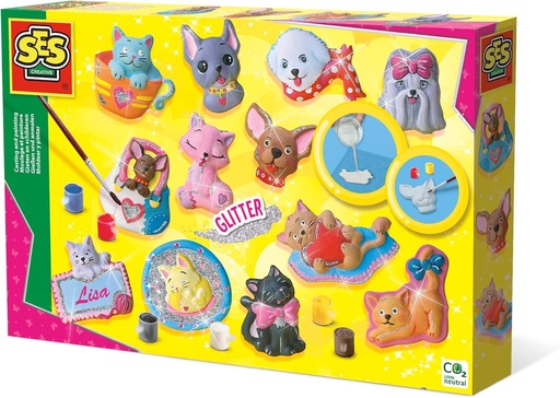 [SES01154] MOLDEAR Y PINTAR GATOS-PERRO SES S01154