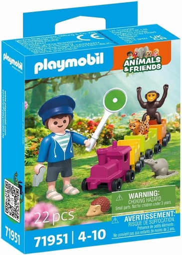 [PL71951] Pequeño viaje en locomotora PLAYMOBIL 71951