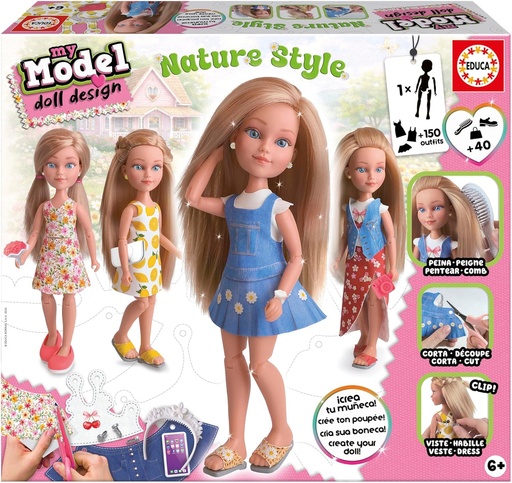 [E20649] MY MODEL DOLL NATURE STYLE F EDUCA 20649