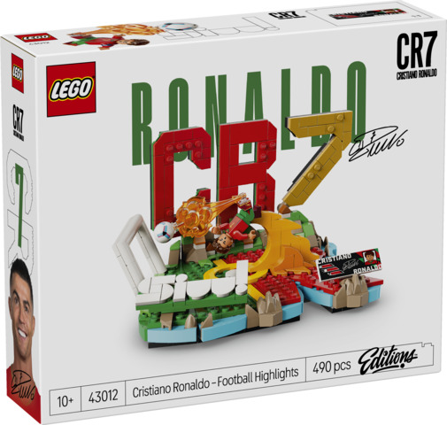 [LE43012] Cristiano Ronaldo: Fenómenos del Fútbol LEGO 43012