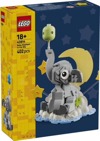 [LE40814] Bebé Elefante en el Cielo LEGO 40814