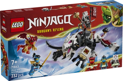 [LE71863] Zilvar y Bestia Dragón Grimtak LEGO 71863