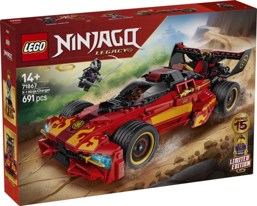 [LE71867] Deportivo Ninja X-1: 15 Aniversario LEGO 71867