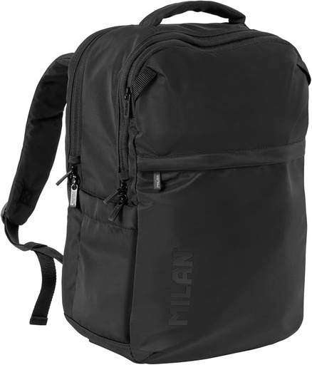 [MIL624607-DW] Mochila 5 cremalleras (25L) colección Shadow negro