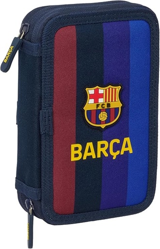 [412629854] PLUMIER DOBLE PQÑO 29 pcs F.C.BARCELONA 1ª EQUIP. 26/27 SAFTA 412629854