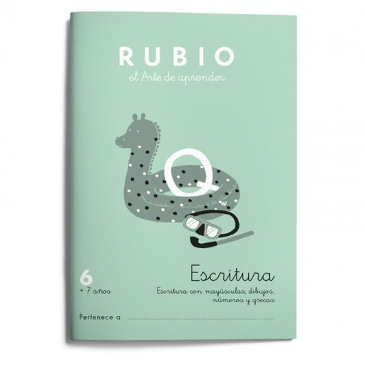 [9788417427573] ESCRITURA RUBIO, N. 6