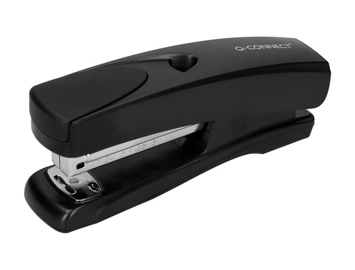 [KF01056] GRAPADORA Q-CONNECT KF01056 PLASTICO ABS NEGRA CAPACIDAD 20 HOJAS