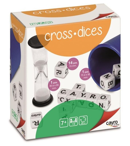 [CAY210] CROSS DICES CAYRO 210 JUEGOS DE MESA